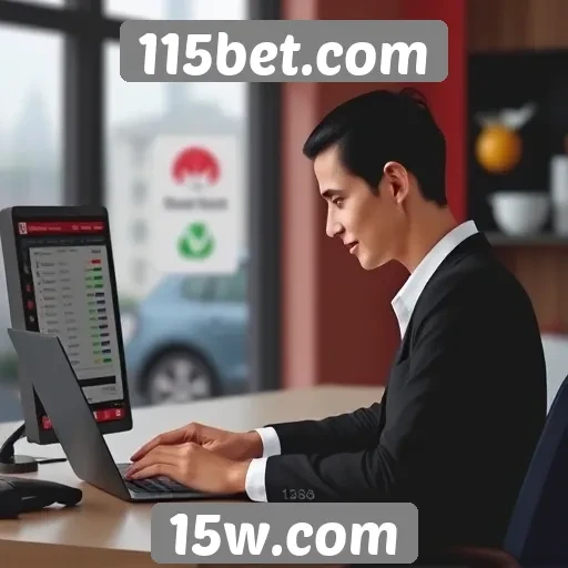 Dados sobre atendimento ao cliente no 115bet.com