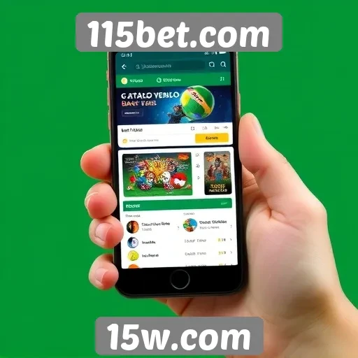 Experiência do usuário no site 115bet em dispositivos móveis