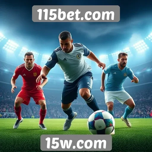 Opcões de apostas esportivas disponíveis no 115bet.com